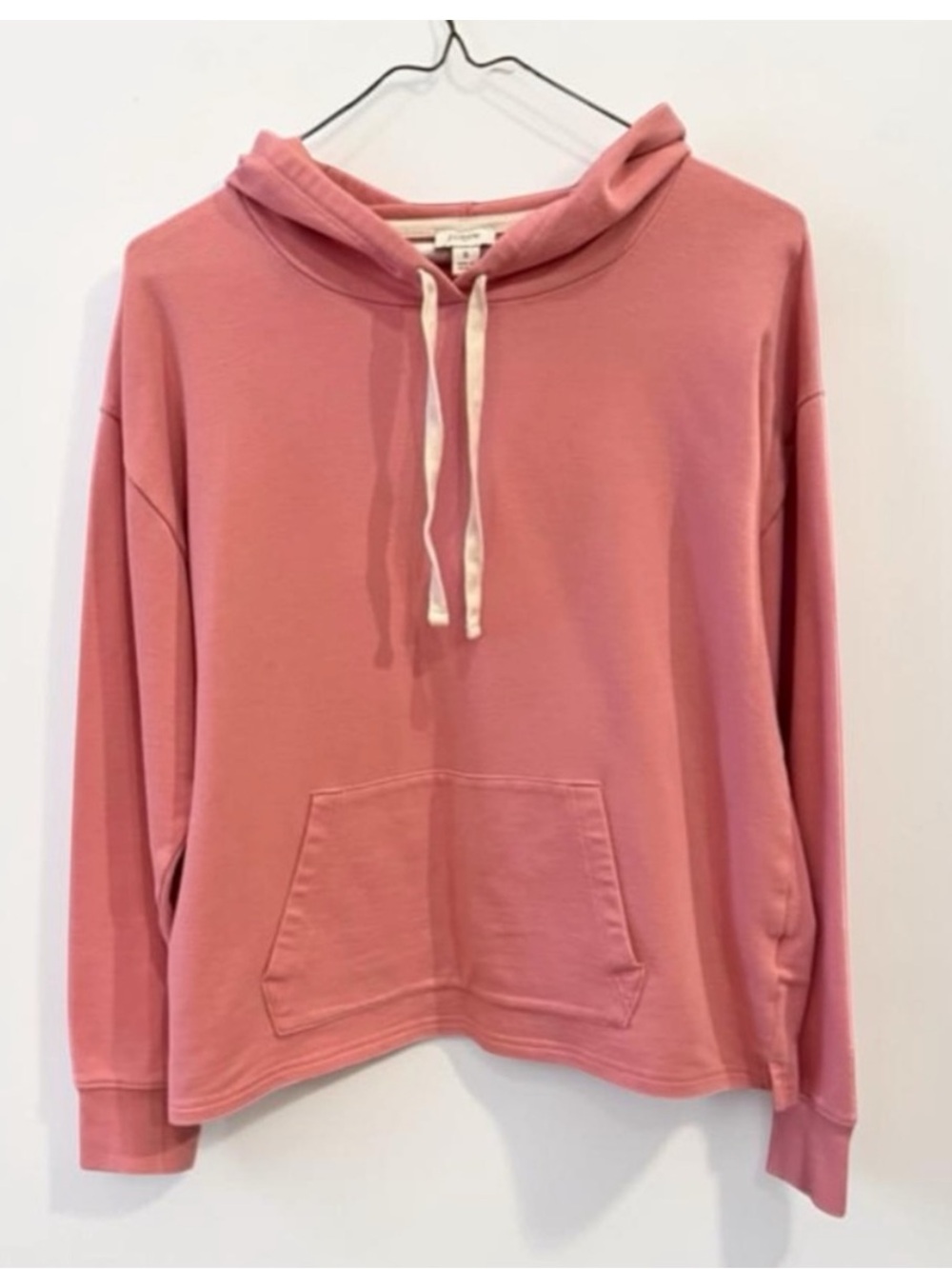 J. Crew Dusty Rose Pullover Hoodie